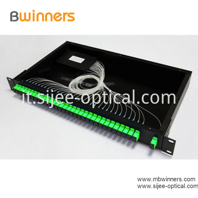 1x32 Rack Mount Fiber Optic Splitter With Sc Connector